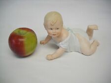 Antique HEUBACH PORCELAIN CRAWLING PIANO BABY-GERMANY-VG picture
