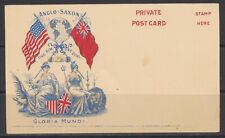 1898 Canada/USA ~ Anglo-Saxon ~ Gloria Mundi ~ Patriotic ~ JC Wilson (Montreal) picture