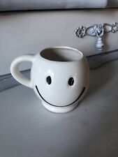 Vintage Smile Coffee Mug White And Black picture