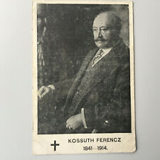 Hungarian Antique Postcard Kossuth Ferenc original postcard picture