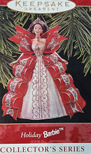 Hallmark Keepsake Ornament Holiday Barbie Collectors Series Christmas 1997 picture
