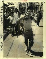 1984 Press Photo David Dising, member of Philippine dance group at World's Fair picture