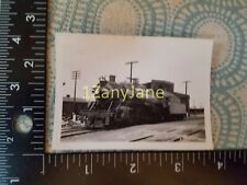 A682 VINTAGE TRAIN ENGINE PHOTO Railroad L & N ENGINE IN STATION 1938  picture