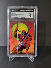 1993 Skybox Marvel Masterpieces Deadpool #55 CGC 9 Mint picture