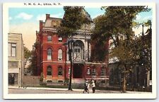1920's  Y.M.C.A Utica New York NY Historical Building Landmark Posted Postcard picture