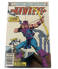 Hawkeye #1 (1983 Marvel Comics) Newsstand Edition Featuring Mockingbir picture