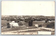 East Guthrie Center IA~Smokestack Sticks Out~Middle of Farms & Houses~RPPC 1913 picture