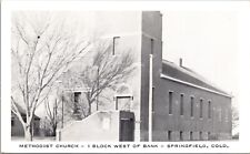 Postcard Methodist Church in Springfield, Colorado picture