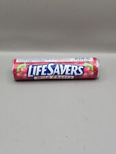 LiFE SAVERS CANDY WILD CHERRY Rare Flavor Full Roll Discontinued Rare Design Htf picture