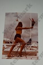 80s candid pretty woman in shorts VINTAGE PHOTOGRAPH  Gt picture