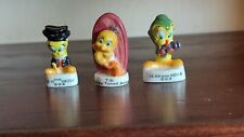 Lot3 French Feves / Miniature porcelain : Warner Bros / Looney Tunes TWEETY BIRD picture