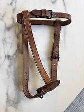 Wwii War Dog Handler Leather Harness Dated 1942 JQMD Original Rare picture