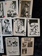 Vintage Bondage Robert Bishop Playing Cards 1975 House Of Milan picture