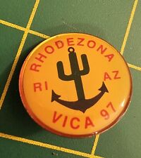 Vintage Rhodezona 1997 VICA Enameled Lapel Pin picture