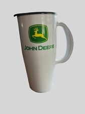 Large Vintage John Deere Insulated Travel Mug by Thermo-Serv Cup picture