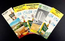 1960s Holiday Inn Midwest Eu Claire WI IN Co VTG Hotel Travel Flyer Cards Lot picture
