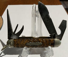 Rare “Scouts Prepare” Schrade Cut.Co. Walden NY Pocket Knife 1917-30’s picture