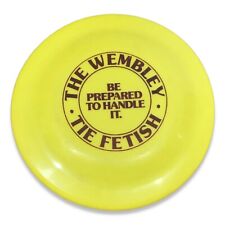 Vintage The Wembley Neckties Tie Fetish Yellow Frisbee Be Prepared to Handle It picture