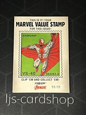 2022 Fleer Ultra Avengers Stingray VS-40 Marvel Value Stamp /99 SPM picture