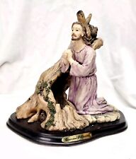 Vintage Giovanni Collection Jesus Praying In The Garden Figurine Italy picture