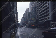 sl83 Original slide 1980's Hong Kong downtown Nathan Road sotres 696a picture