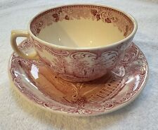 Vintage Old English Staffordshire University Of Virginia Cup & Saucer picture