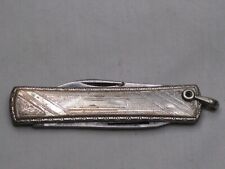 antique B.B. Co. double blade folding pocket knife old ornate Victorian style * picture