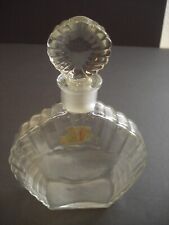 1950's German Antique Tosca #4711 Crystal Eau De Cologne Bottle - Empty picture
