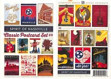 Spirit of Nashville Tennessee Classic Postcard Series your Choice picture