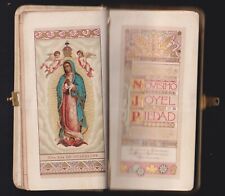 Libro antique Virgin de Guadalupe Religion Catolica book antiguo picture