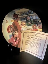 Little House on the Prairie | Caroline’s Eggs Collector Plate (COA Included) picture