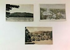 Lot Of 3 Antique  Post Cards Jaffrey & Mt. Monadnock  New Hampshire  picture