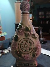 1969 Jim Beam Ky Bourbon Decanter Village Of Lombard Illinois Centennial Lilac picture