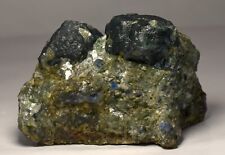 483  GM Magnificent Rare Dravite Tourmaline Huge Crystal On Green Mica Specimen picture