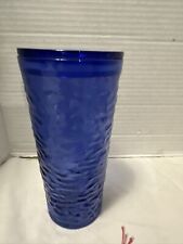 Starbucks NEW Glass Tumbler Blue Wave Cup Fall 2021  18 Oz New picture