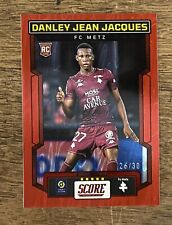 Danley Card Jean Jacques Panini Score Ligue 1 2023-24 Red Swirl 26/30 Metz Card picture