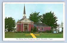 1950'S. WARRENTON, OR. CLATSOP PLAINS PRESBYTERIAN CHURCH. POSTCARD RR19 picture