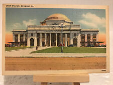 Vintage Postcard- Union Station, Richmond, Va picture
