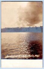 Pre-1907 RPPC SUNSET AT MOUNTAIN MT LAKE PARK MARYLAND MD POSTCARD picture