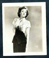 AMERICAN STAR LARAINE DAY WWII PLANE LUCKY LADY PHOTO 1940s VINTAGE Photo Y 214 picture