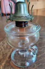 Vintage Lomax Oil Guard Finger Lamp Pat. Date Sep. 20, 1870 With HB & H Burner picture