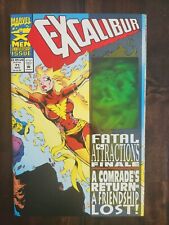Marvel Comic Book Excalibur #71 Fatal Attractions Finale Nightcrawler Hologram picture