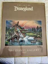 The Art Of Disneyland Splash Mountain Dan Goozeé Signed Framed Poster picture