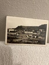 Grand Coulee Washington Real Photo Street Scene postcard picture
