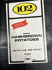 Waffle House Hashbrown Potatoes Instant  3Lb 5Oz ( 53 Oz) picture