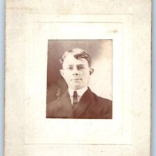 ID'd c1900s Montgomery Co PA Boy Cabinet Card School Photo Leon Brendlinger H30 picture
