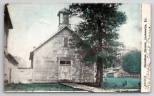 Carterville IL Christian Church 1908 Illinois Postcard W25 picture