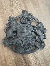 Vintage Cast Iron Kings Arms Trivet 1953 VA Metalcrafters CW 10-17 picture