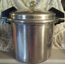 Vintage Mirro Matic Steam Pressure Cooker Canner ~ Large 22 Quart Original Box  picture