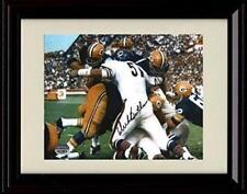 Unframed Dick Butkus - Chicago Bears HoF LB Autograph Promo Print picture